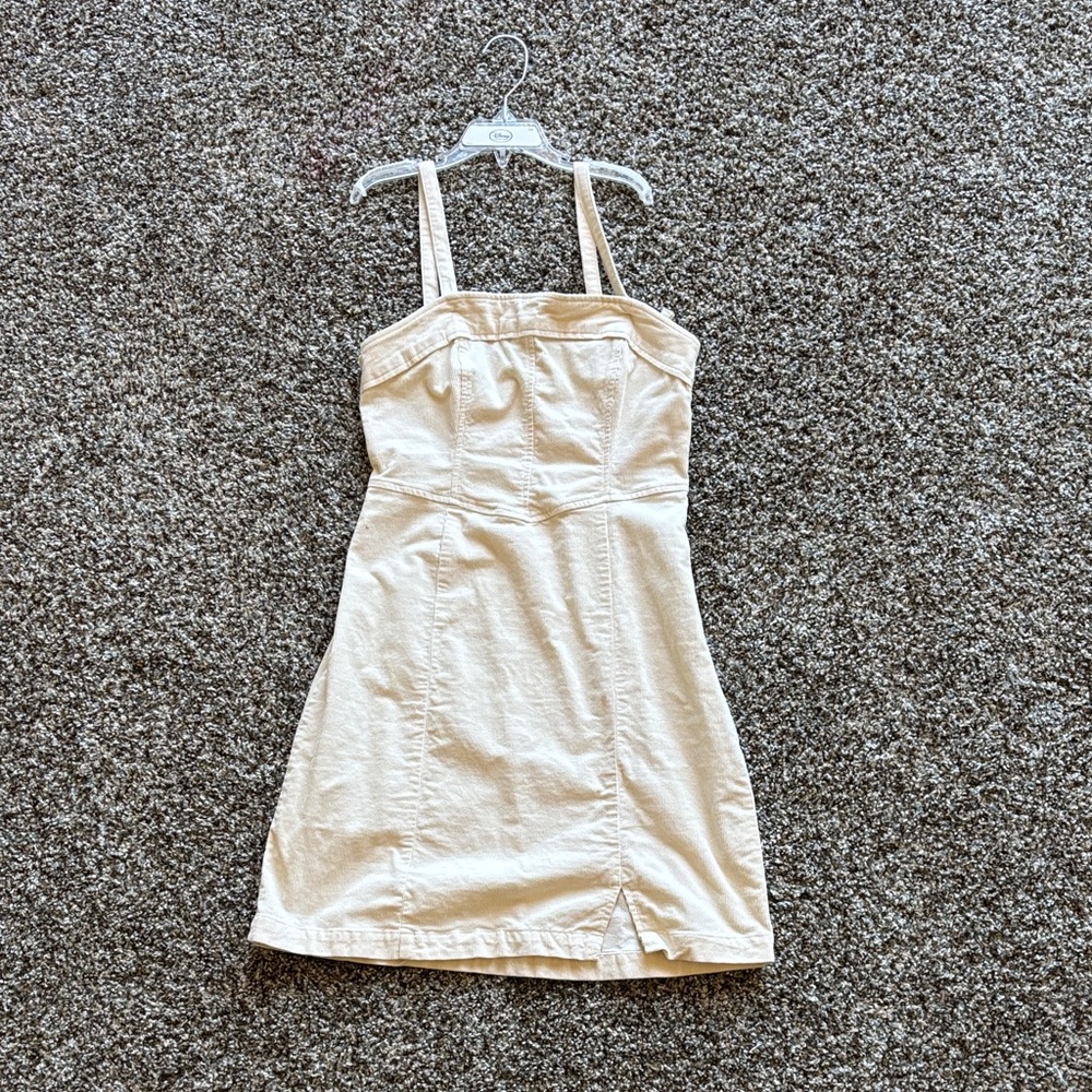 Hollister Cream Mini Dress